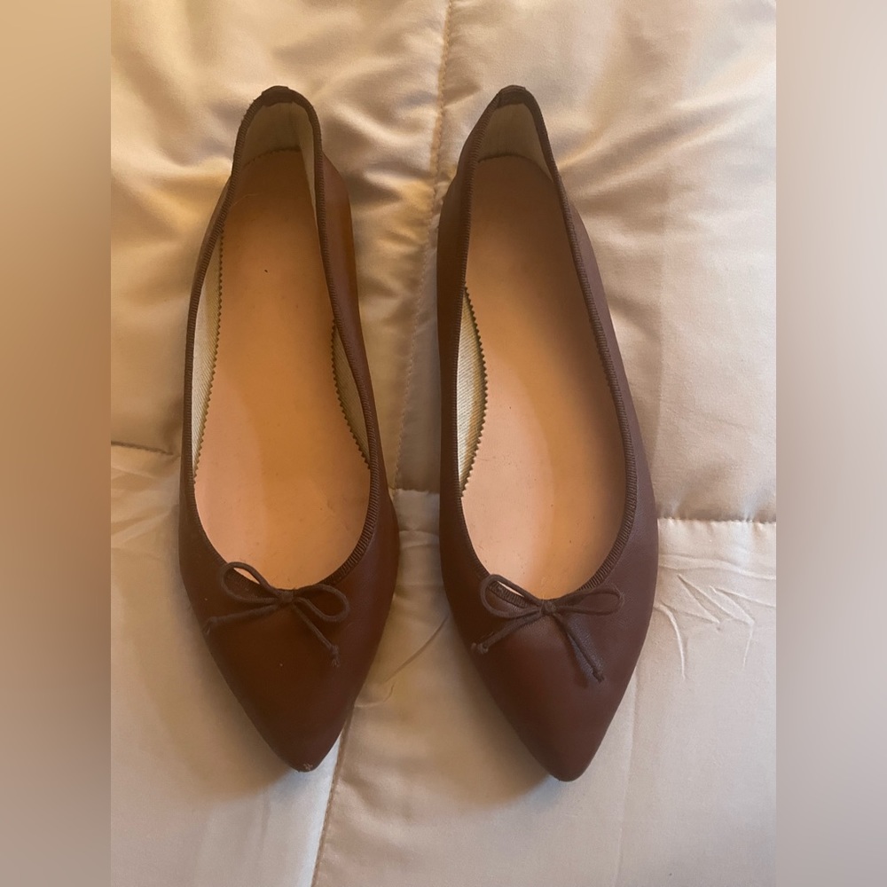JCREW pointy flats